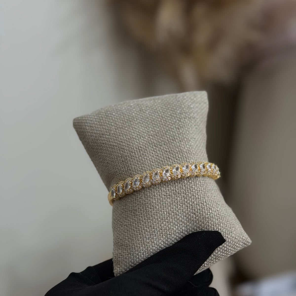 BRACELETE RIVIERA CRISTAL OVAL 