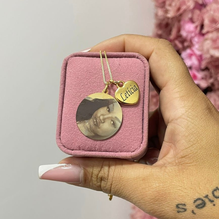 COLAR FOTOGRAVAÇÃO