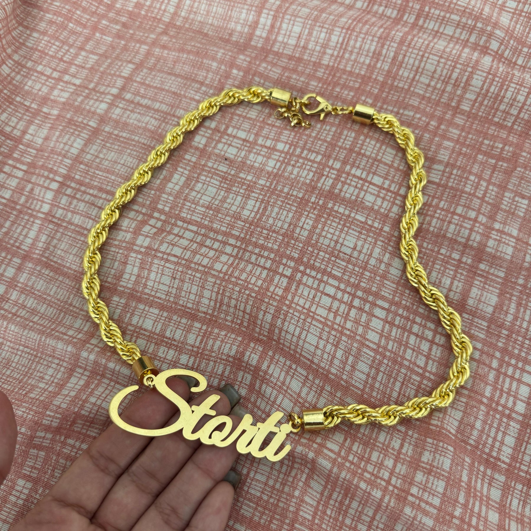 CORDÃO BAIANO PERSONALIZADO