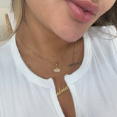 COLAR OLHO GREGO CRAVEJADO