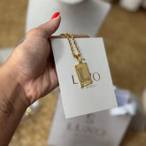 COLAR MEDALHA INICIAL