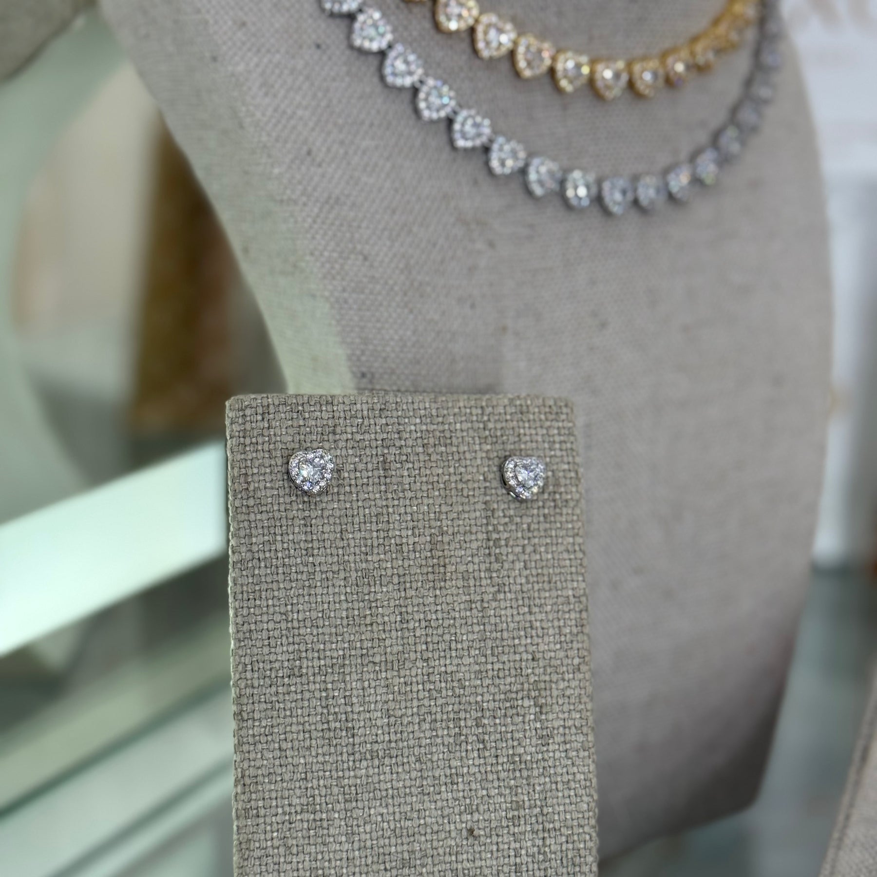 BRINCO SWAROVSKI CORAÇÃO