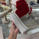 COLAR TREVO CRAVEJADO LUXO