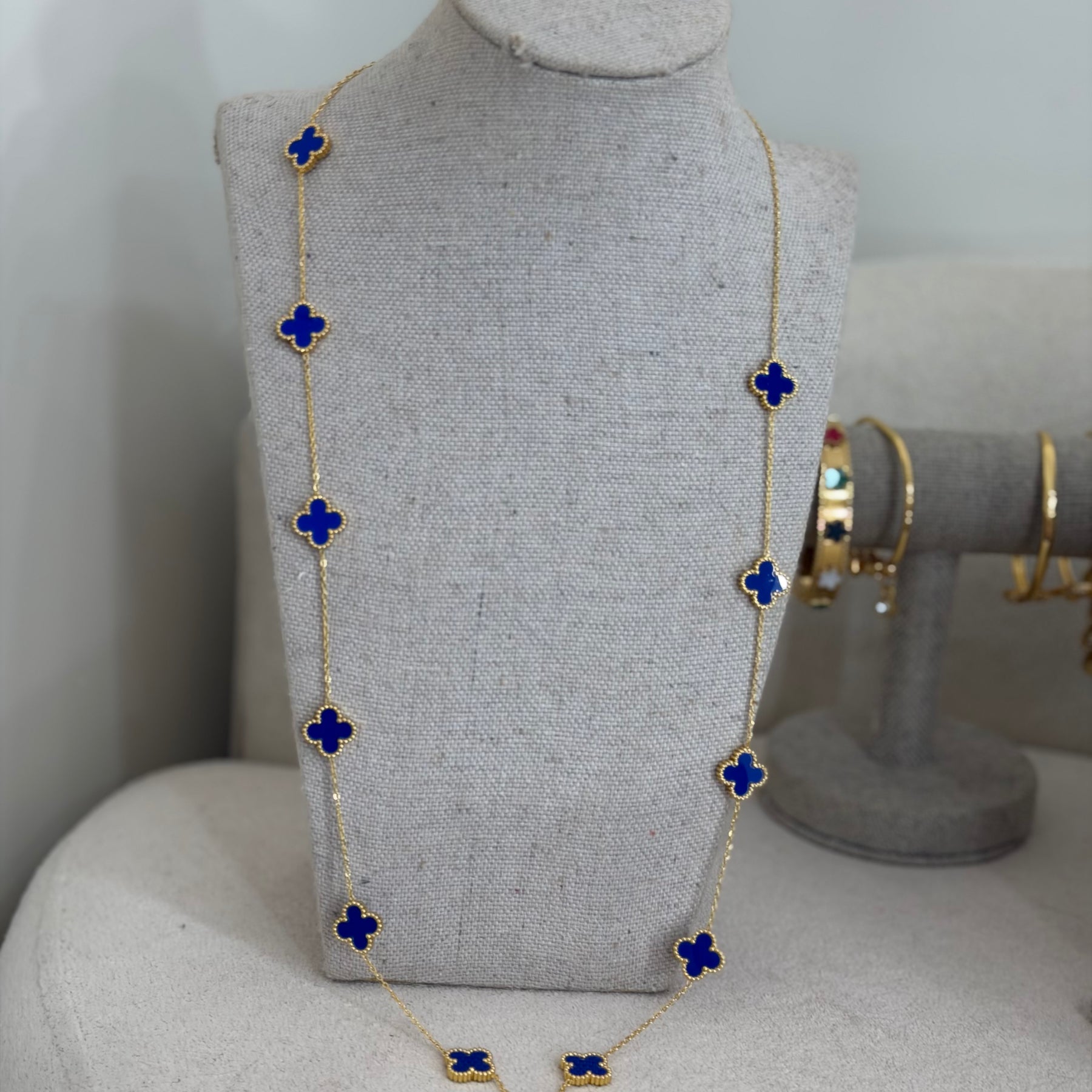 COLAR VAN CLEEF BLUE