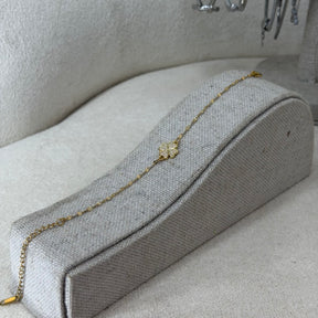 PULSEIRA TREVO CRAVEJADO